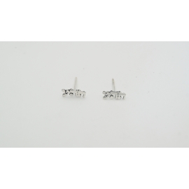ARETES DE NOMBRE DE DI-S AMOR INCONDICIONAL MINI