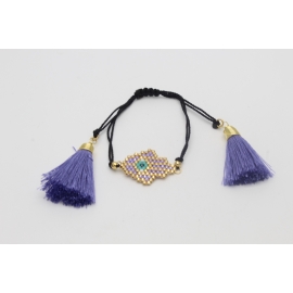 Pulsera Bijou con Mano de Fátima